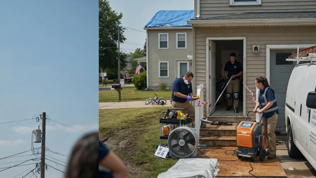 Water Damage Repair in Yorkshire, OH near me